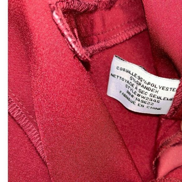 WALTER BAKER Falcon High Rise Straight Leg Pant in Merlot Size 12 NEW - Picture 7 of 11